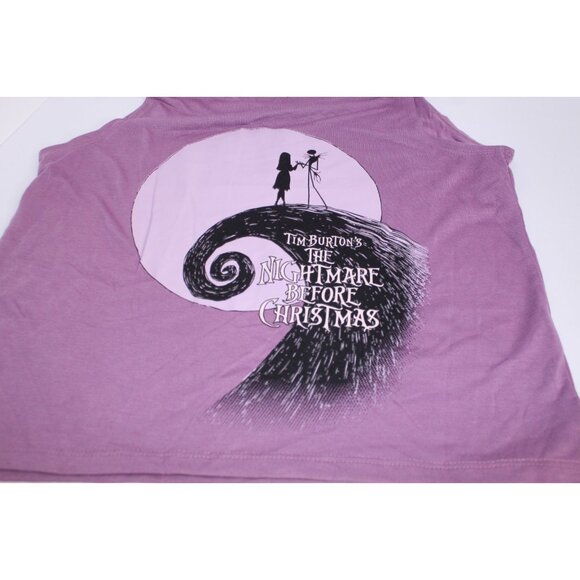 Dinsey Nightmare Before Christmas Sleep 2 Piece Set Women's S Purple Black NWT - Picture 8 of 12
